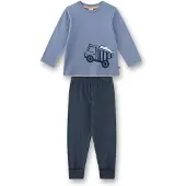 Sanetta Pyjama bleu marine / opal / blanc