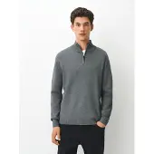 Next Pull-over gris foncé