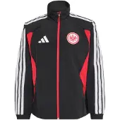 Adidas Vestes d’entraînement 'Eintracht Frankfurt Anthem' rouge / noir / blanc