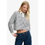 Superdry T-shirt 'Athletic Essential' écru / marine