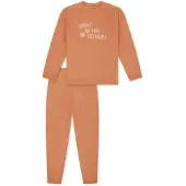 Schiesser Pyjama ' Nightwear ' orange chiné
