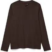 Vero Moda T-shirt 'VMPAULINA' brun foncé
