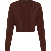 Love Copenhagen Boléro 'LCLyanna' marron châtaigne