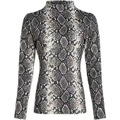 Karl Lagerfeld T-shirt écru / noisette / noir