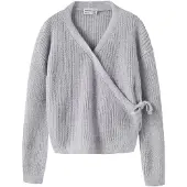 Name it Cardigan 'NKFNANIE' gris clair