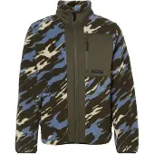 Icepeak Veste en polaire fonctionnelle 'ANVIS' bleu / marron / olive