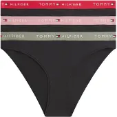 Tommy Hilfiger Underwear Slip 'Essential' kaki / rose ancienne / rouge / noir