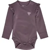 Hummel Barboteuse / body gris / mauve
