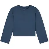 Schiesser Chemise de nuit ' Mix Relax ' bleu foncé