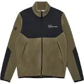 Halo Veste en polaire olive / noir