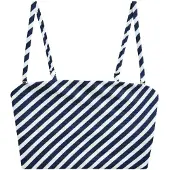 Next Hauts de bikini bleu marine / blanc