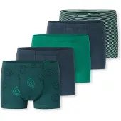 Schiesser Sous-vêtements ' 95/5 Multi ' bleu foncé / vert / vert foncé