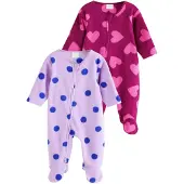 Next Pyjama violet clair / rose foncé
