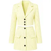 Elara Jupe jaune / gris