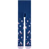 Next Collant bleu marine / bleu roi / violet clair / orange