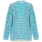 IZIA Cardigan turquoise