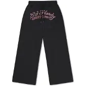 Ed Hardy Pantalon gris clair / bordeaux / noir
