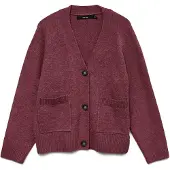 Vero Moda Cardigan 'VMBOOM' lie de vin