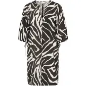 ONLY Carmakoma Robe 'CARCarrie' beige clair / noir