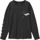 AllSaints T-Shirt anthracite / blanc