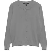 Vero Moda Cardigan 'VMSILJE' gris chiné