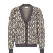 Solid !Solid Vestes en maille 'SDVarian' moutarde / gris / blanc