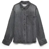 Vero Moda Chemisier 'VMLucea' gris denim