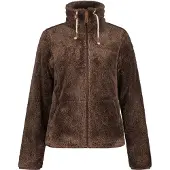 Icepeak Veste en polaire fonctionnelle 'COLONY' brun foncé