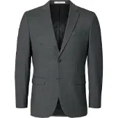 Selected Laine Mélangée Blazer Homme Gris 54