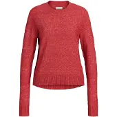 JJ REBEL Pull-over 'JREBWSARAH' rouge chiné