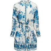 Salsa Jeans Robe bleu / blanc