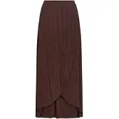 Vila Jupe 'VIPlis' marron