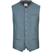 Spieth & Wensky Gilet folklorique 'King' pétrole
