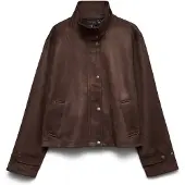 Vero Moda Veste mi-saison 'VMJosemaja' brun foncé