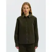 Selected Chemisier olive
