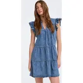 ONLY Robe 'ONLSHANIA' bleu denim