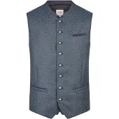 Spieth & Wensky Gilet folklorique 'Kosta' bleu