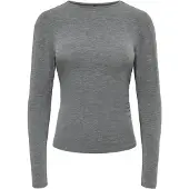 ONLY T-shirt 'ONLGlamour' gris