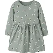 Name it Robe 'NMFVILISA' moutarde / jade / rose ancienne
