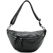 DrachenLeder Sacs banane noir