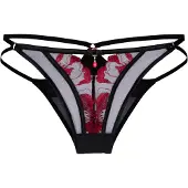 Hunkemoller Culotte rouge / noir