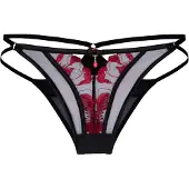 Hunkemoller Culotte rouge / noir