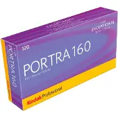 Kodak Film couleur Portra 160 Format 120 Pack de 5