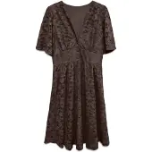 Vero Moda Robe 'VMDea' chocolat