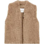 Comma Gilet noisette