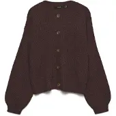 Vero Moda Cardigan 'VMLea' chocolat
