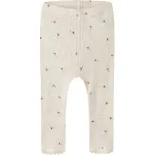 Name it Leggings 'NBFLaurel' beige chiné / marron / rose pastel