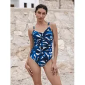 Pastunette Maillot de bain modelant bleu