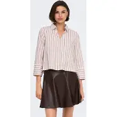 JDY Chemisier 'JDYMio' taupe / rose pastel