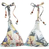 Next Hauts de bikini crème / bleu-gris / framboise / blanc